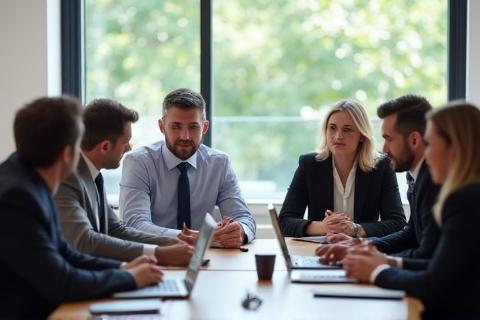 Image representing business communication