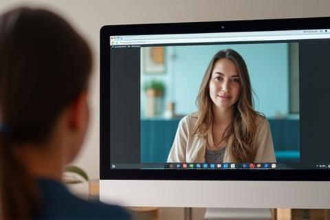 Image representing one-on-one online tutoring